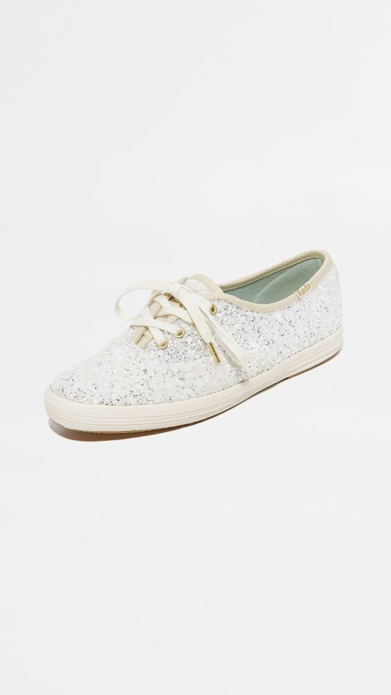 

Кроссовки Keds x Kate Spade New York Glitter, кремовый