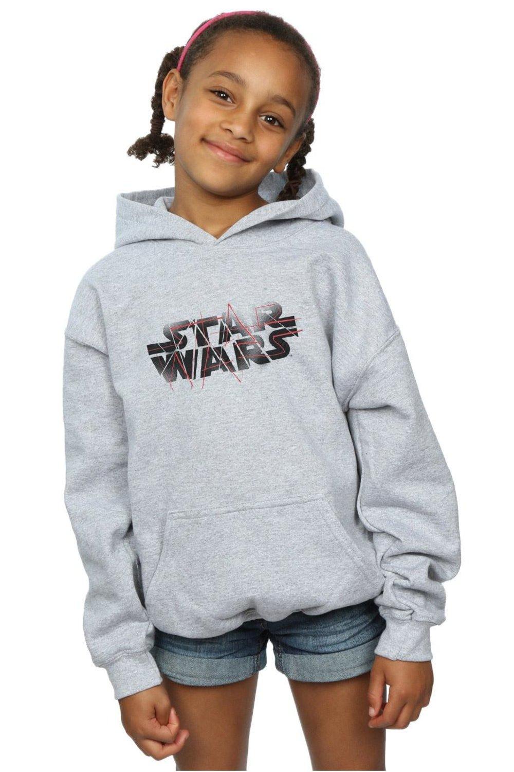 Толстовка с логотипом The Last Jedi Star Wars, серый толстовка с логотипом the last jedi star wars серый