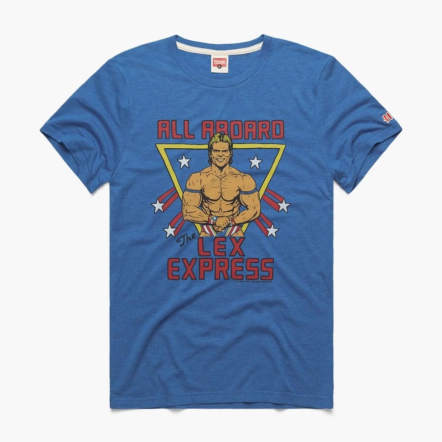 

Футболка с коротким рукавом Homage Lex Luger, роял
