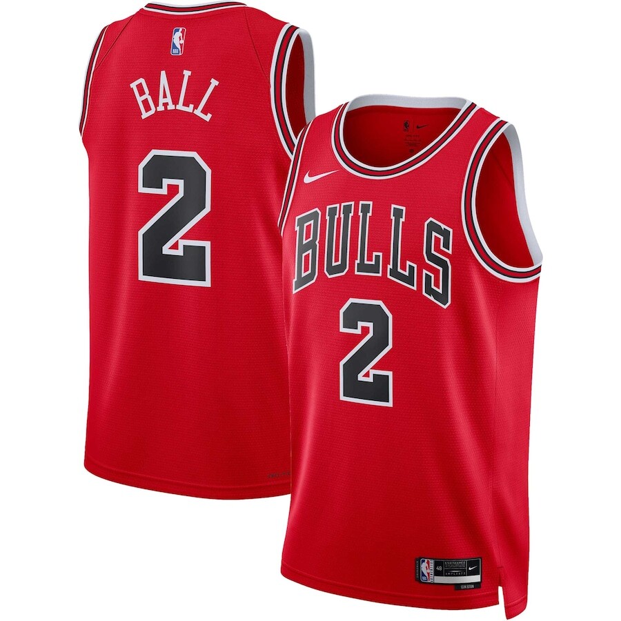 

Джерси Nike Chicago Bulls, красный