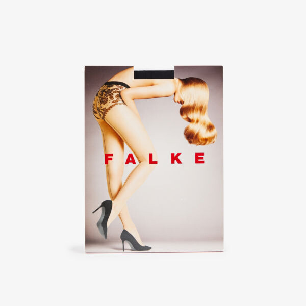 

Колготки Sheer Lady плотностью 20 ден с цветочной вышивкой Falke, черный