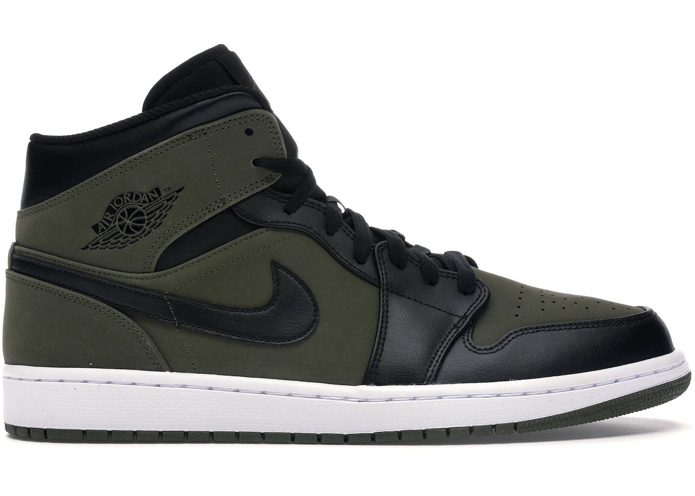 

Кроссовки Jordan 1, оливковый