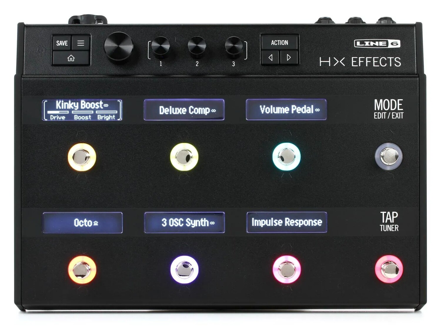 

Гитарный мультиэффектный напольный процессор Line 6 HX Effects
