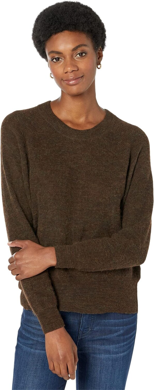 

Укороченный пуловер Elliston Madewell, цвет Heather Cocoa