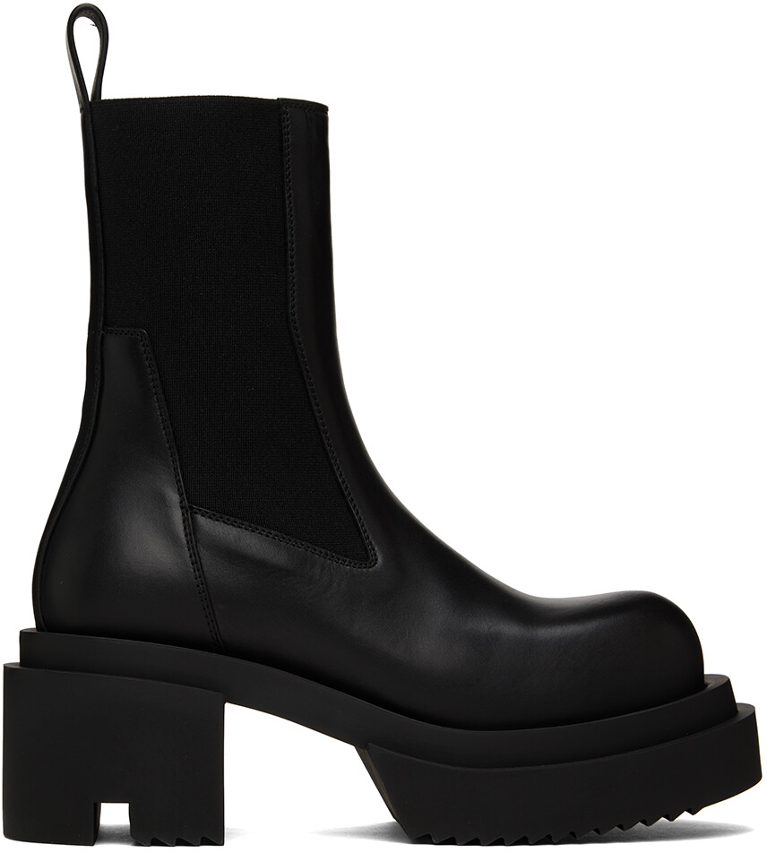 

Черные ботинки Bogun Beatle Rick Owens