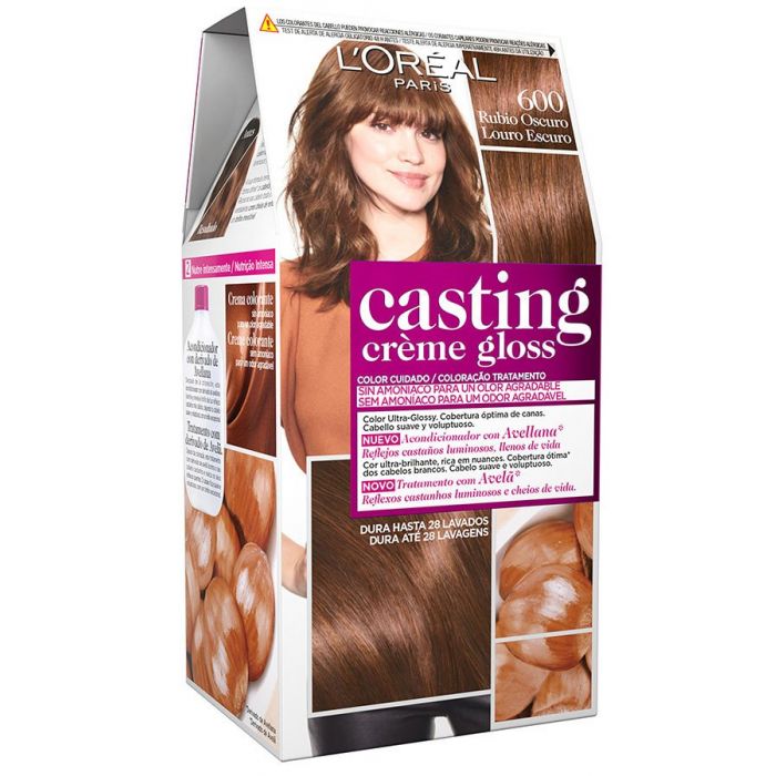 Краска для волос Casting Creme Gloss Tintes L'Oréal París, 600 Rubio Oscuro