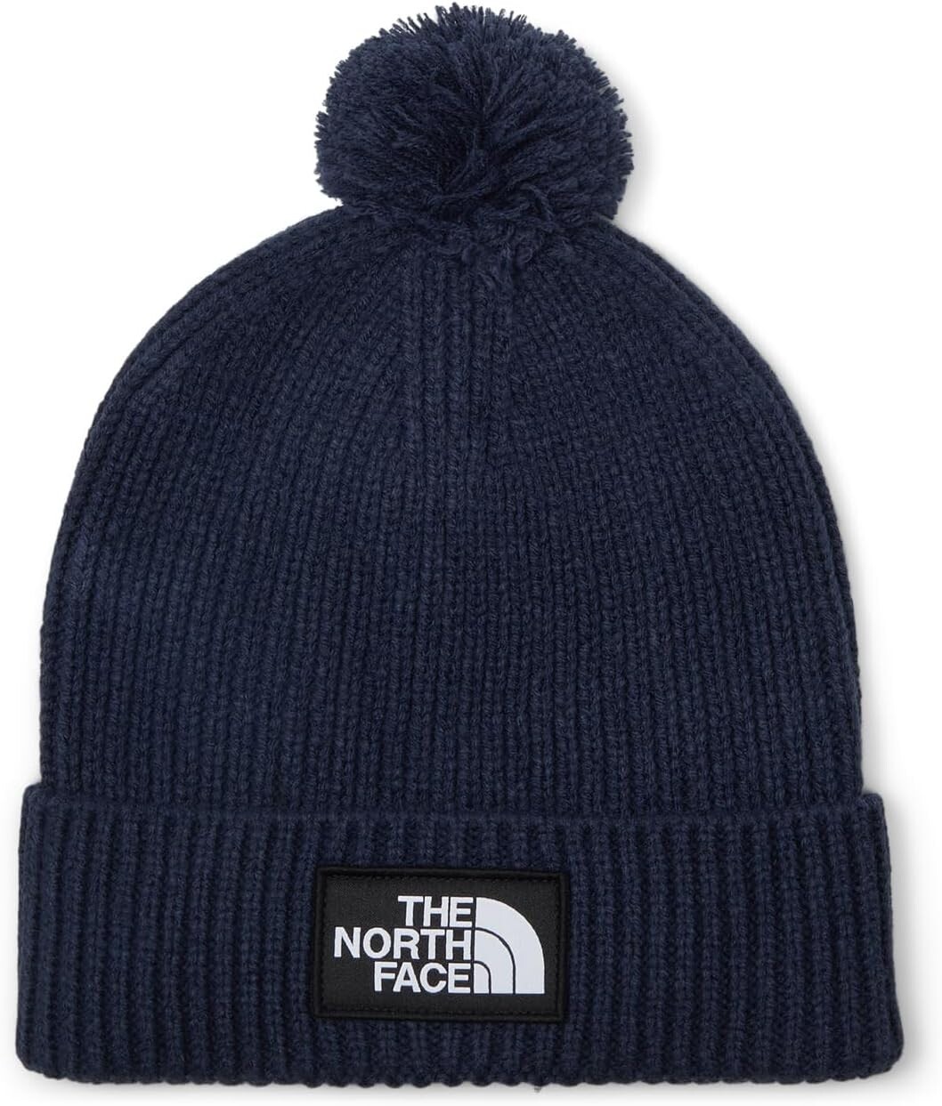 

Шапка-бини с помпоном и логотипом TNF The North Face, цвет Summit Navy