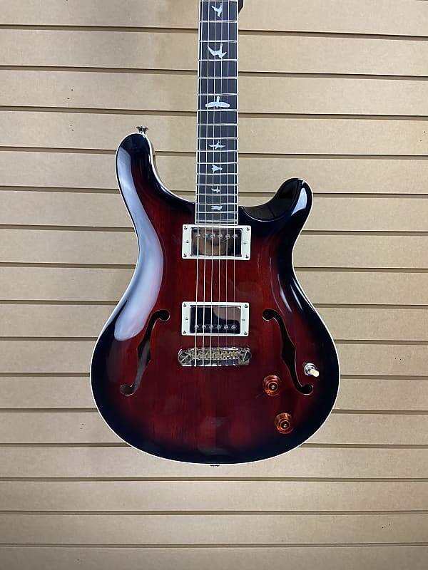 

Электрогитара PRS SE Hollowbody Standard Electric Guitar - Fire Red Burst w/ OHSC + FREE Shipping #615