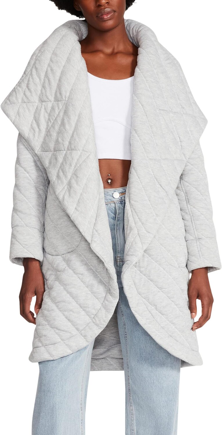 

Джонс Пальто Steve Madden, цвет Heather Grey