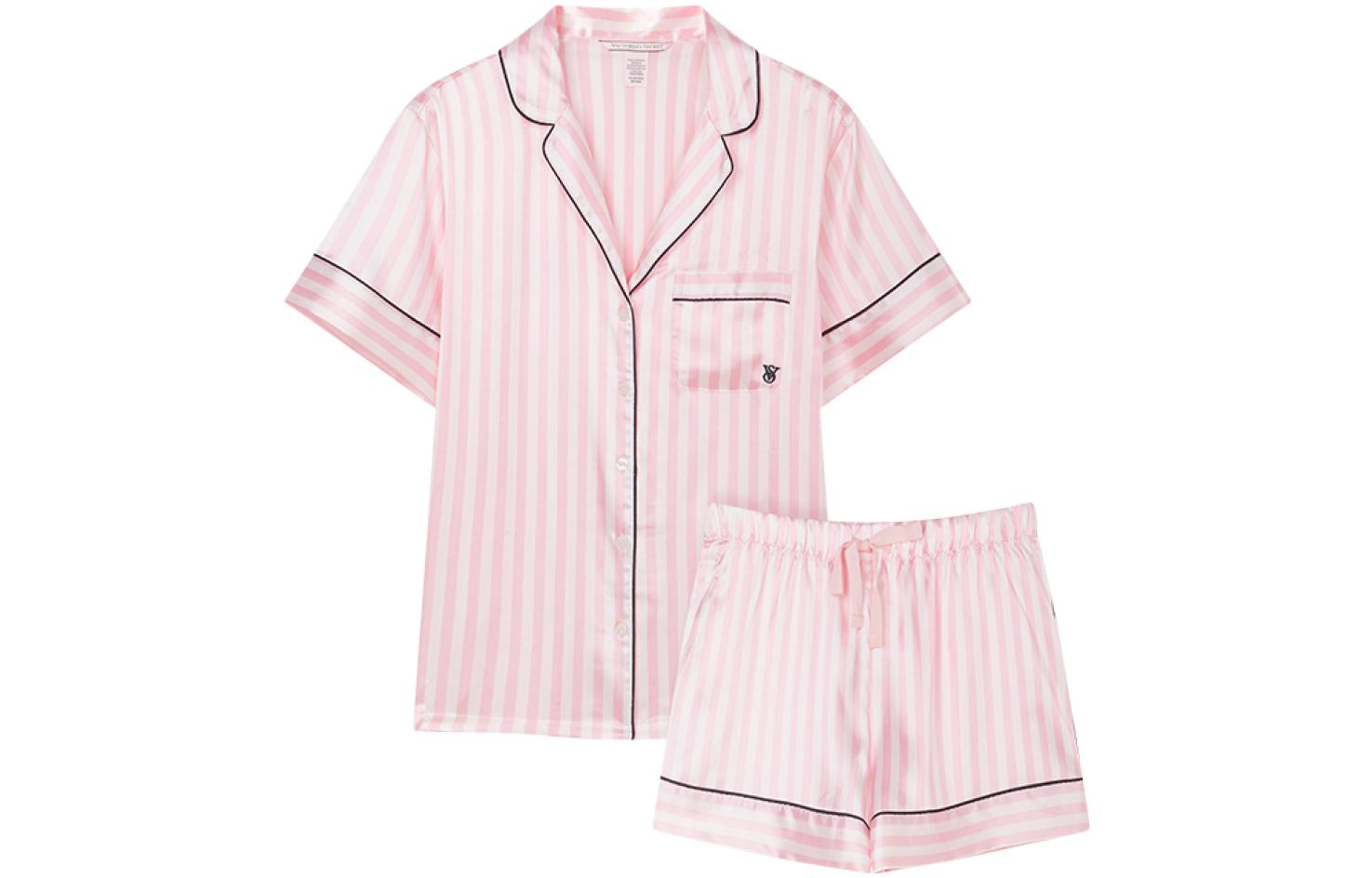 Домашний костюм Victoria's Secret, цвет pink stripes