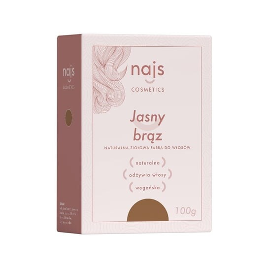 

Индийская хна, светло-коричневая, 100 г Najs