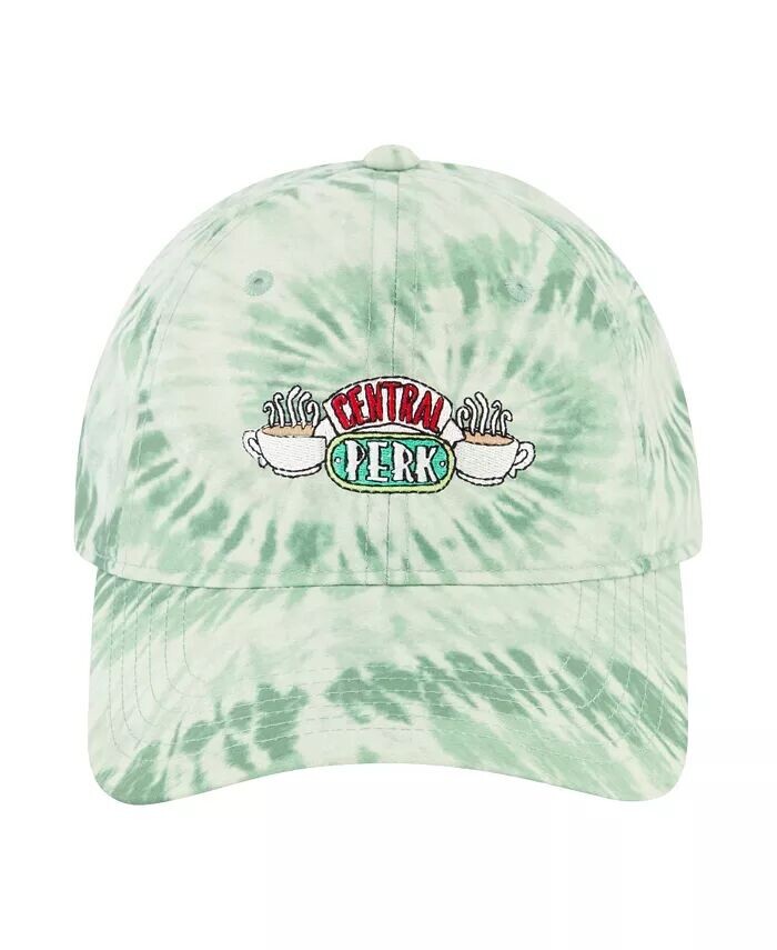

Кепка для папы Friends Central Perk Tie Dye Wb, зеленый
