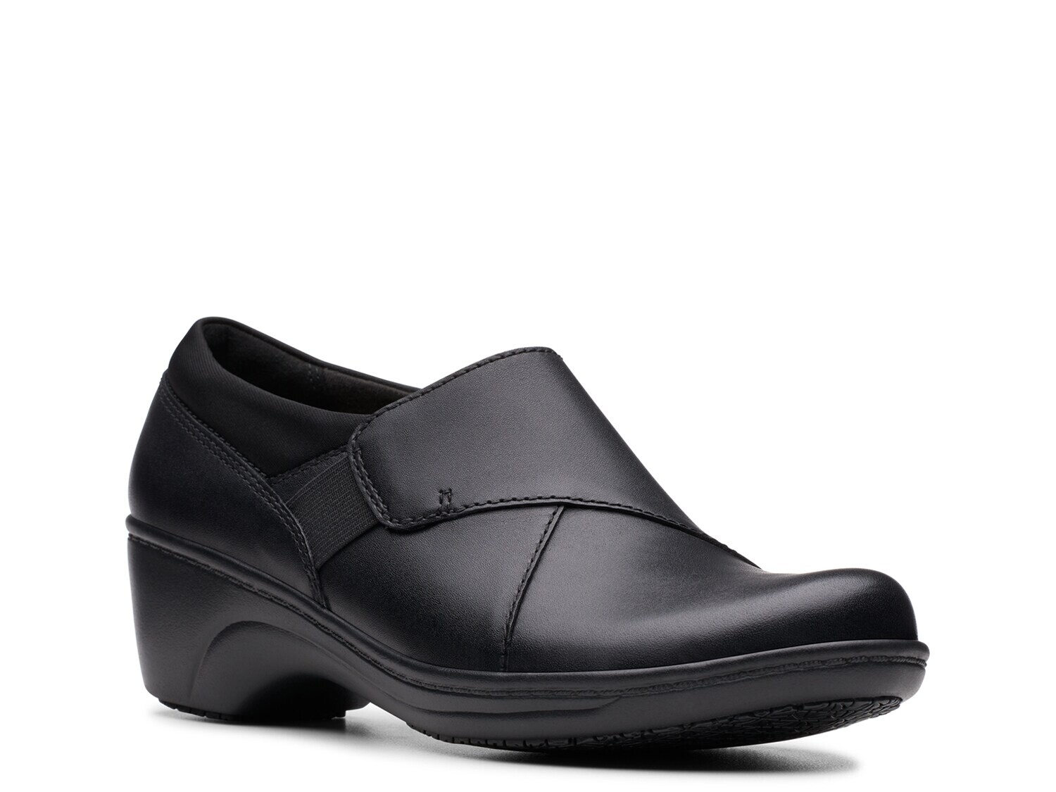 

Слипоны Clarks Grasp высокие, черный