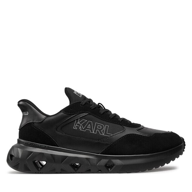 

Кроссовки KARL LAGERFELD KL54624 Black Lthr/Suede Mono 30X, черный