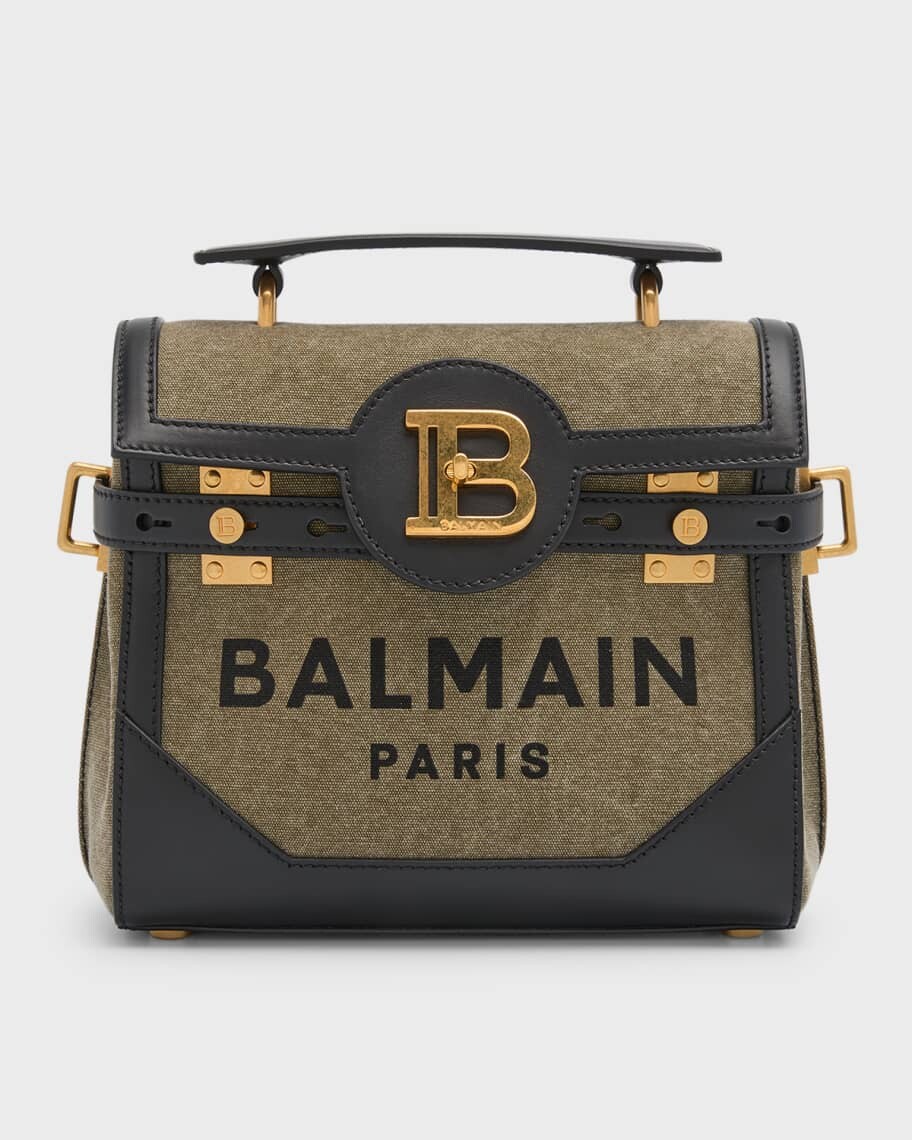 

Холщовая сумка-сэтчел BBuzz 23 с логотипом Balmain