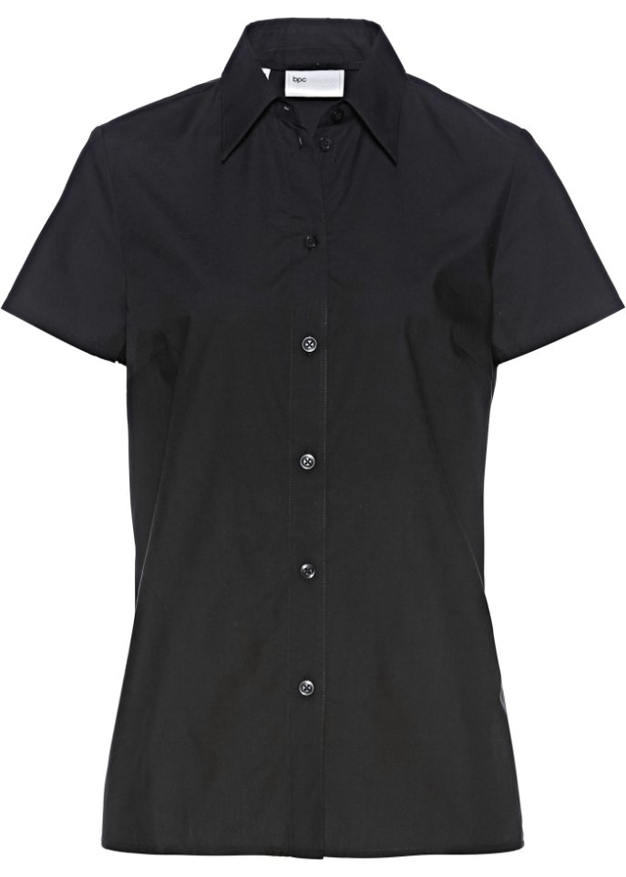 Блузка с короткими рукавами Bpc Selection, черный