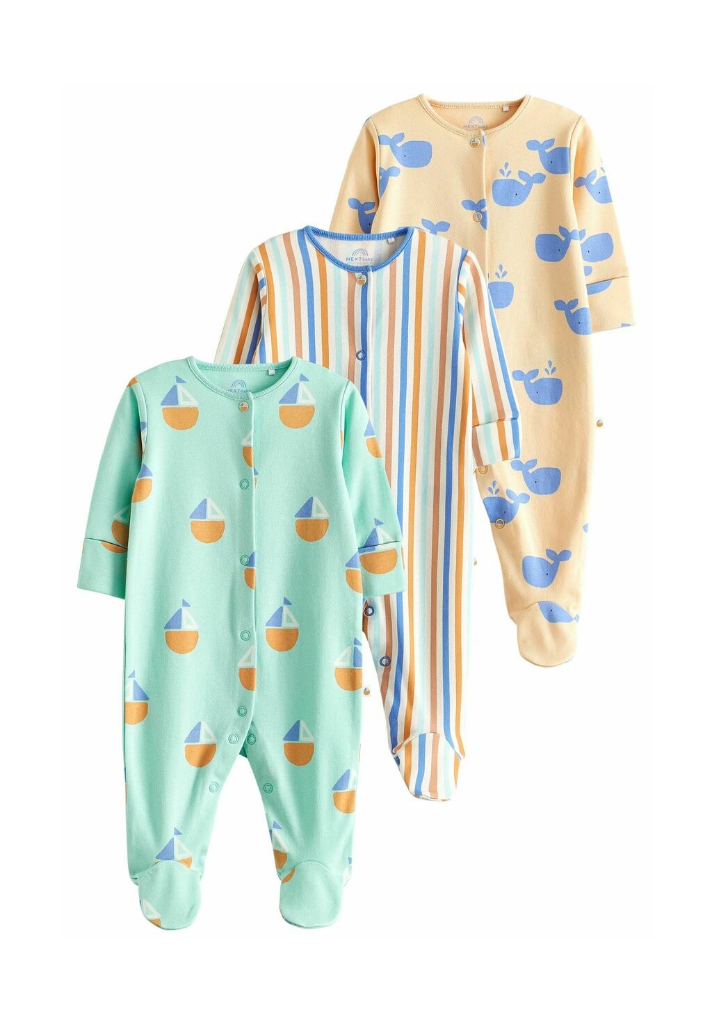 

Комбинезон с несколькими полосками 3 PACK STANDARD Next, цвет multi stripe