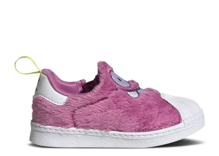 цена Кроссовки Adidas KEVIN LYONS X SUPERSTAR 360 I 'MONSTER FACE', розовый