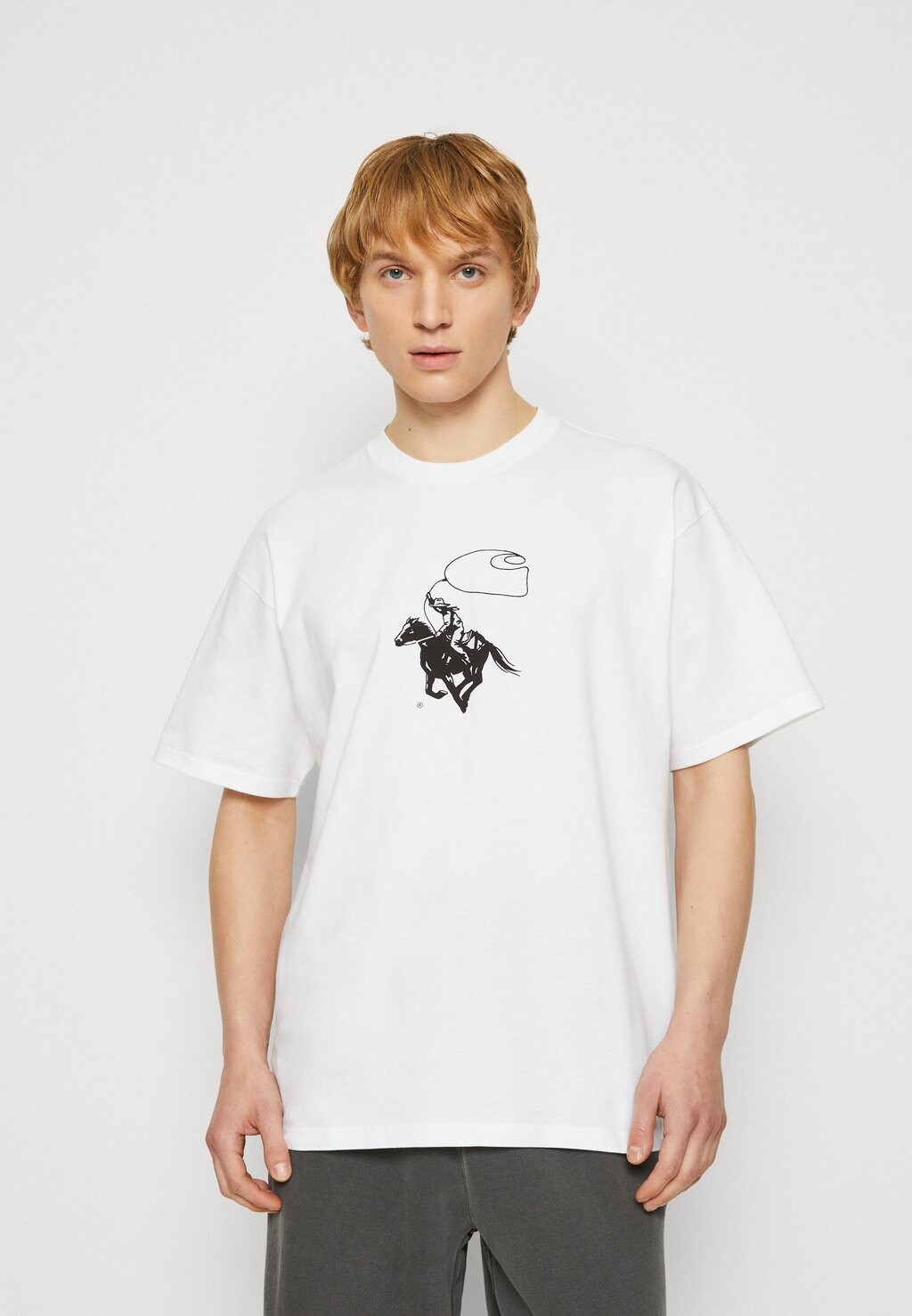 

Футболка с принтом Carhartt WIP, белый