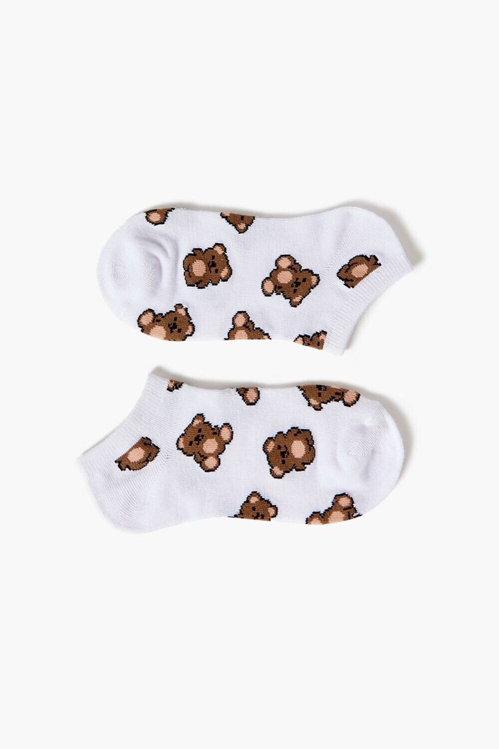 

Носки Teddy Bear до щиколотки Forever 21, белый
