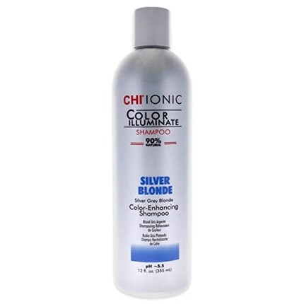 

Шампунь Ionic Color Illuminate Silver Blonde для унисекс, 12 унций, Chi