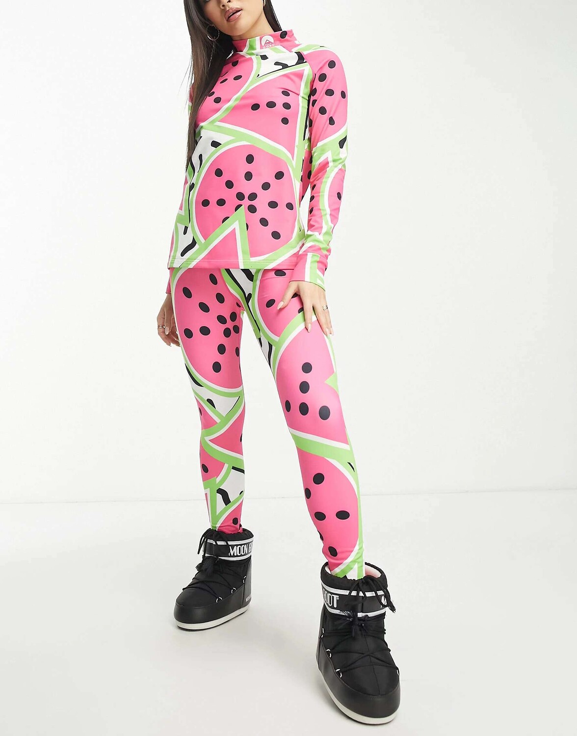 

Розовые леггинсы OOSC Watermelon