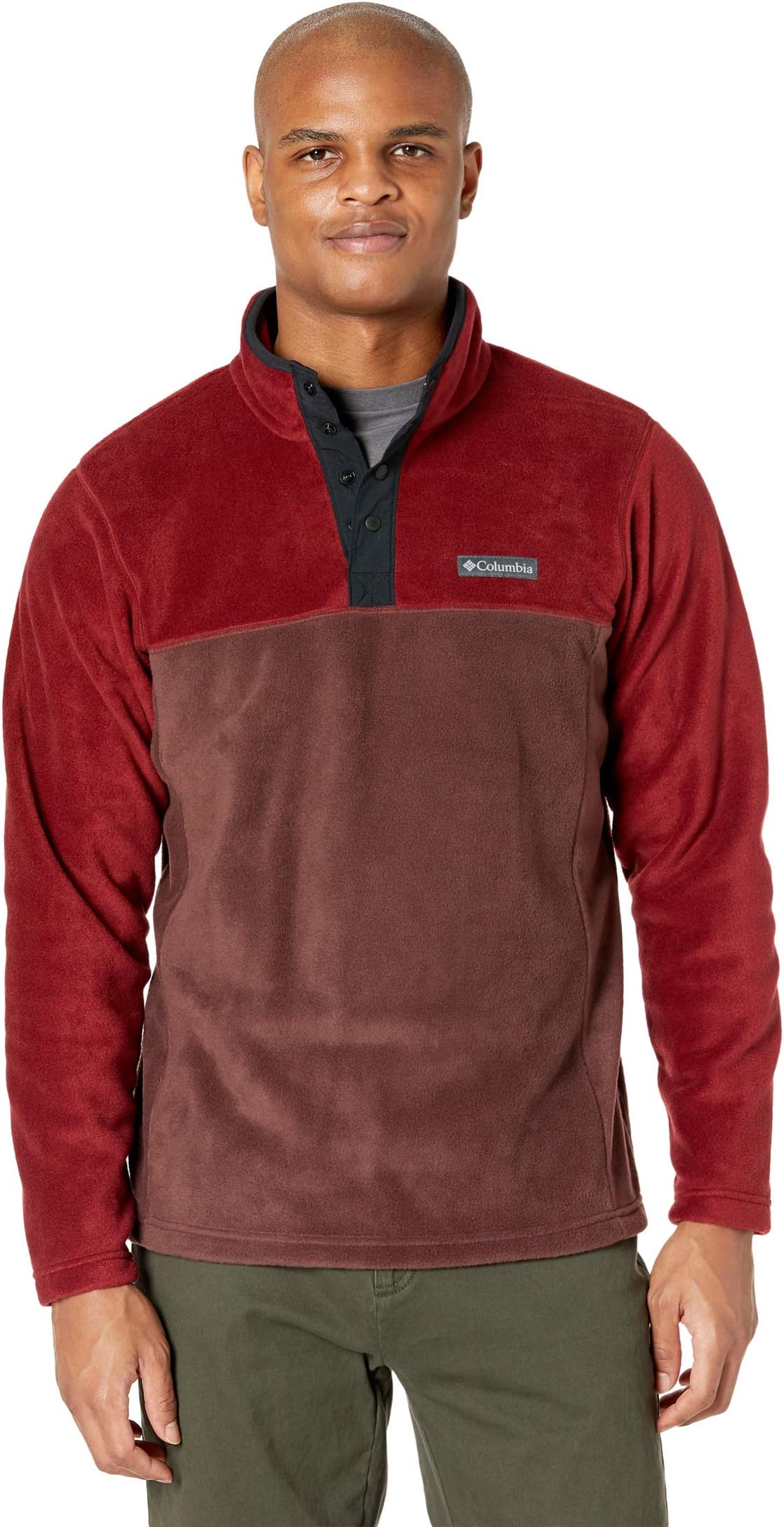 

Куртка Steens Mountain Half Snap Columbia, цвет Red Lodge/Red Jasper/Black