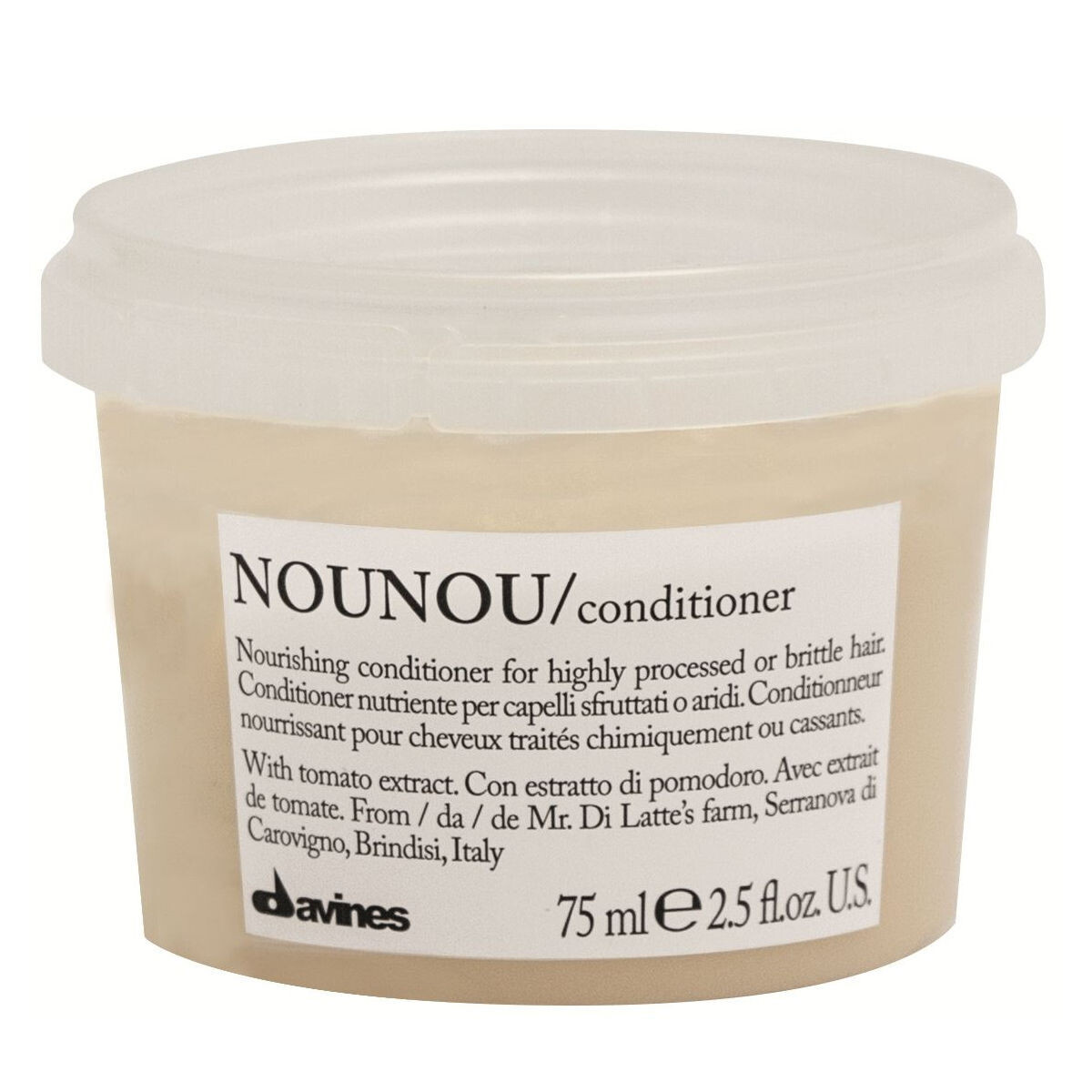 

Увлажняющий кондиционер для сухих волос Davines Essential Haircare Nounou, 75 мл