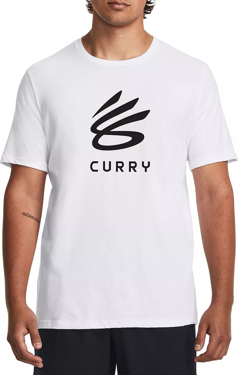 

Мужская футболка с коротким рукавом и логотипом Curry Under Armour