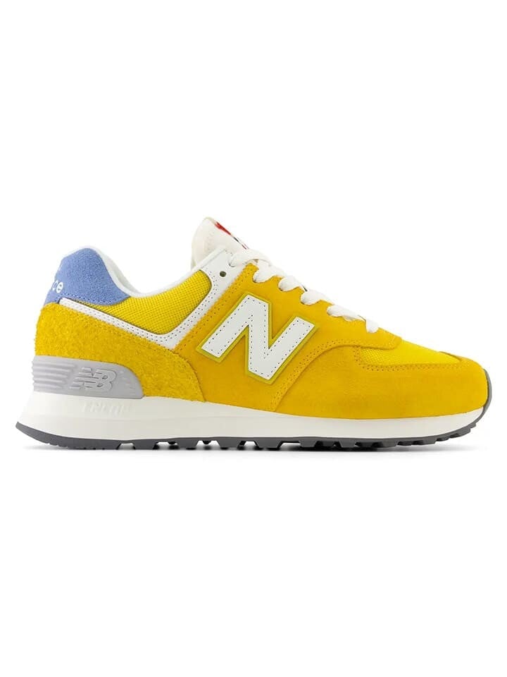 

Низкие кроссовки New Balance Leder WL574, желтый