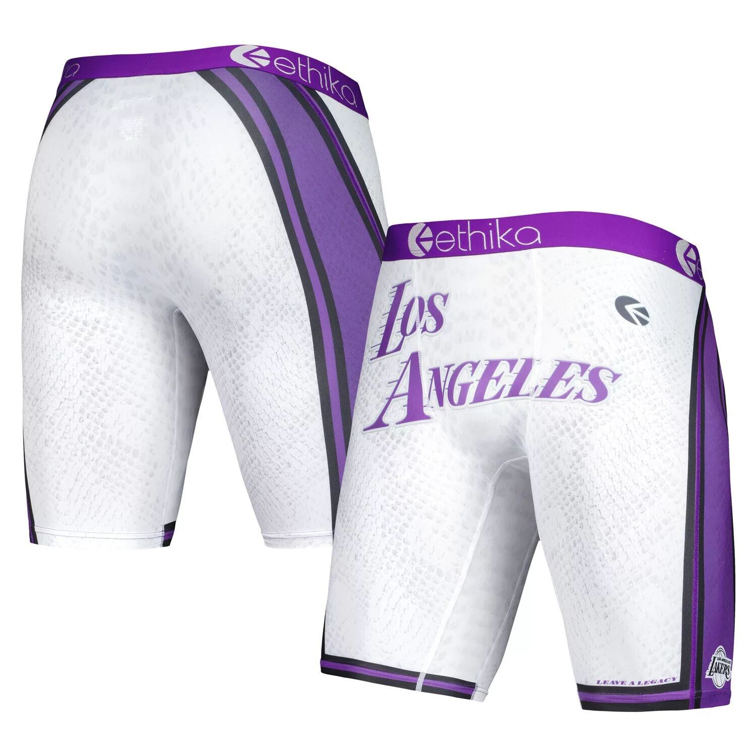 

Мужские боксеры Ethika Purple Los Angeles Lakers City Edition