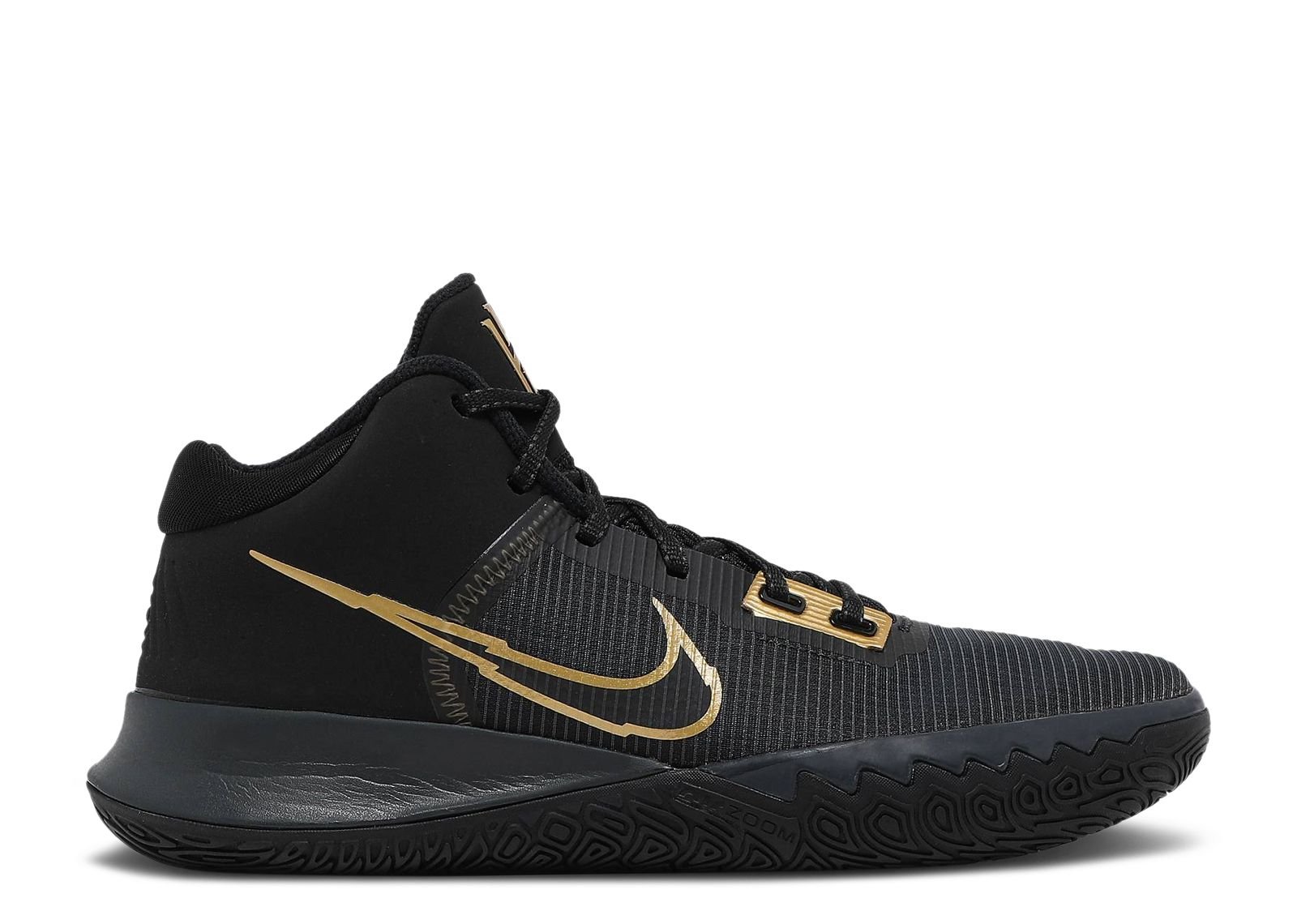 

Кроссовки Nike Kyrie Flytrap 4 Ep 'Black Metallic Gold', черный