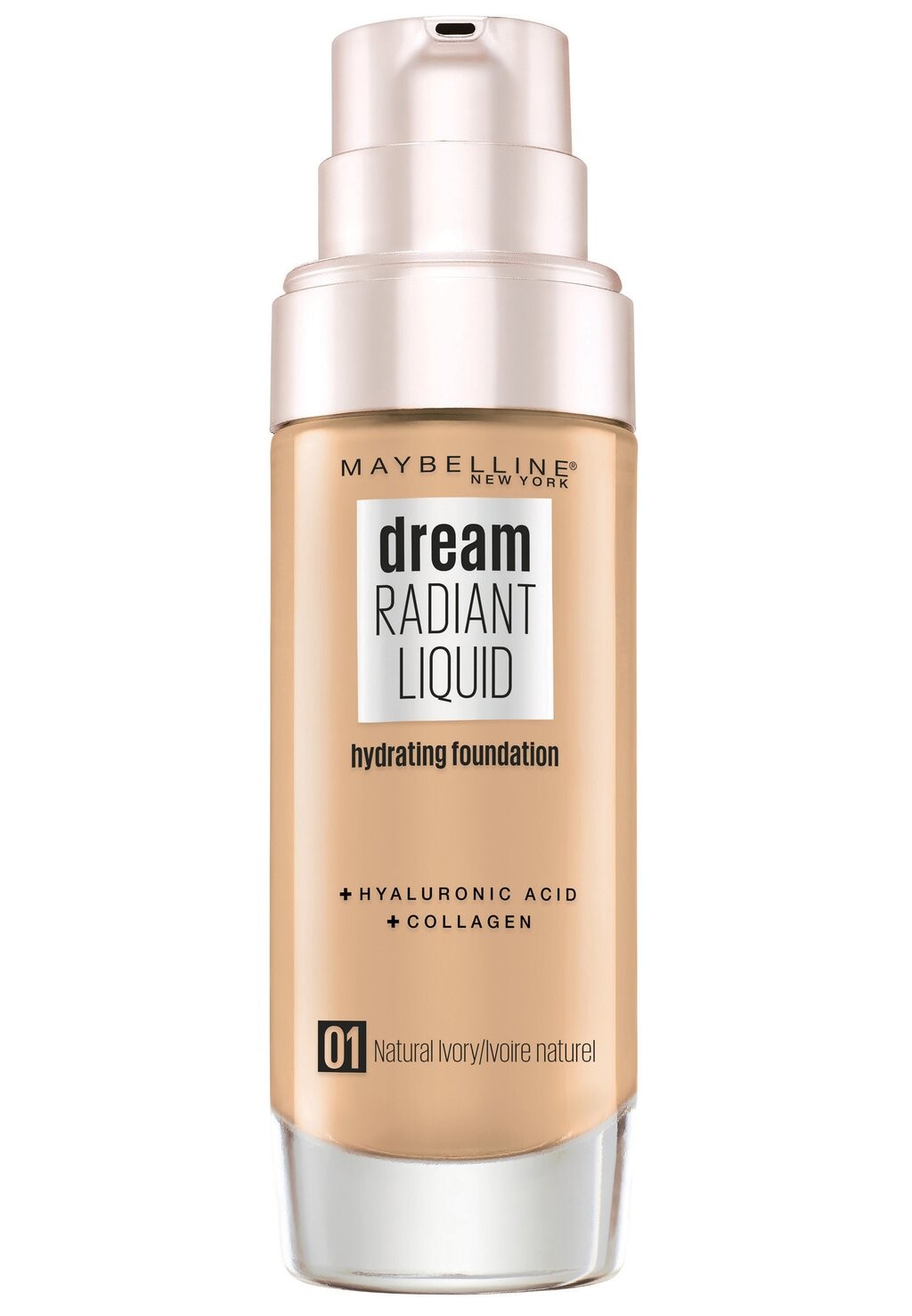 

Тональный крем Dream Radiant Liquid Make-Up Maybelline New York, цвет 1 natural ivory