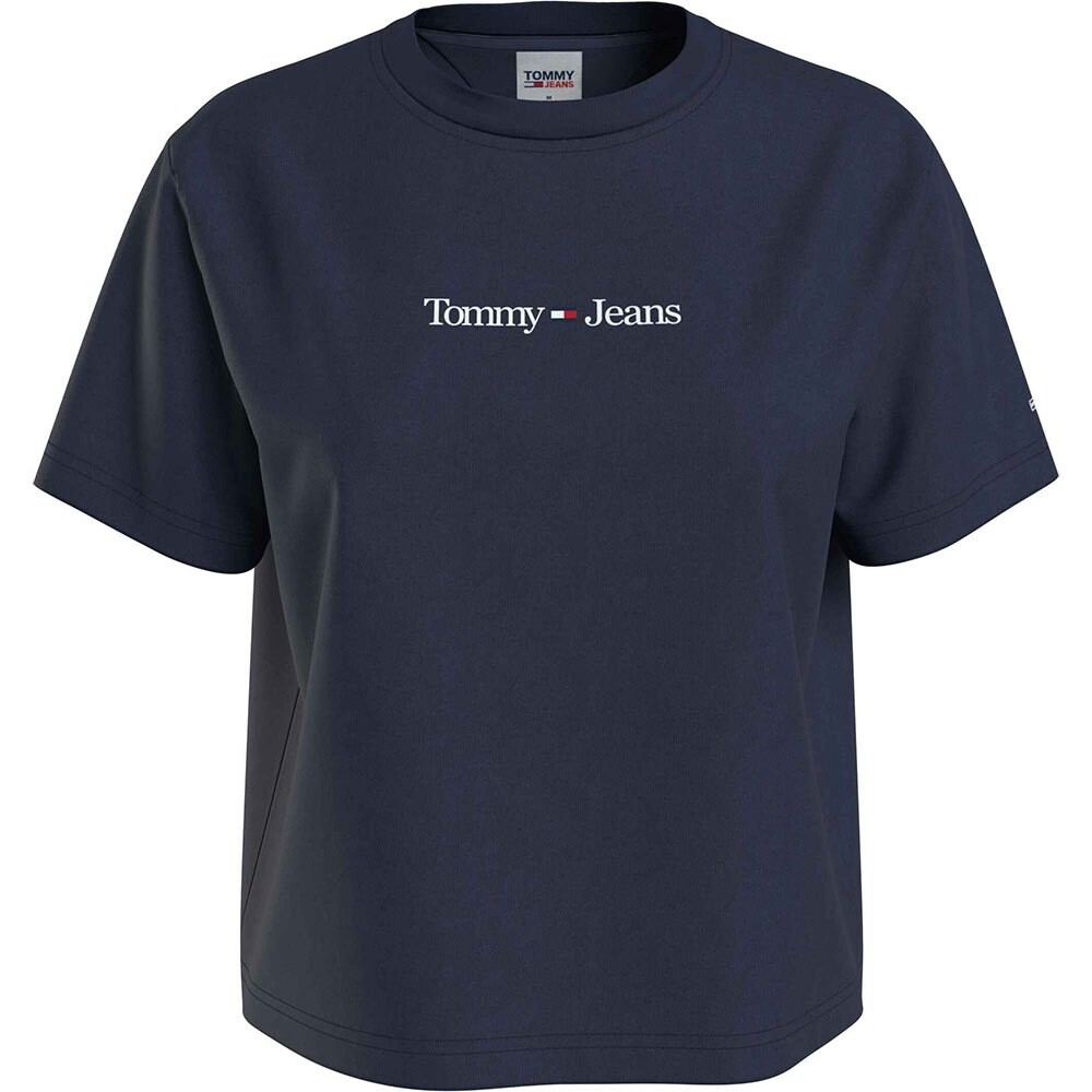 

Футболка Tommy Jeans Classic Serif Linear, синий