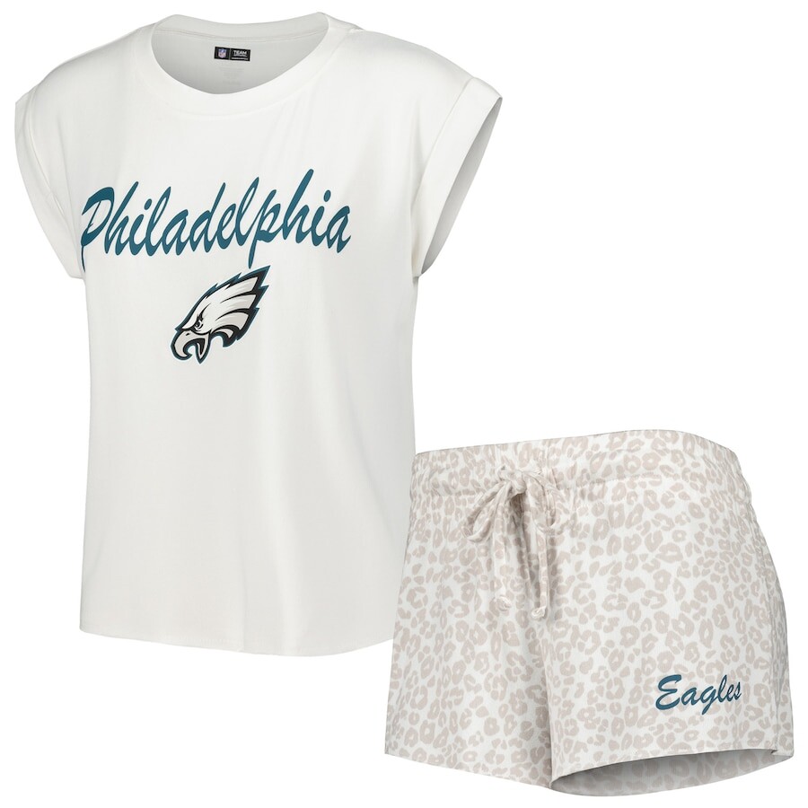 

Пижамный комплект Concepts Sport Philadelphia Eagles, белый
