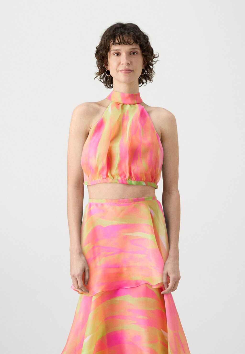 

Блуза FAARI CROP YAURA, розовый