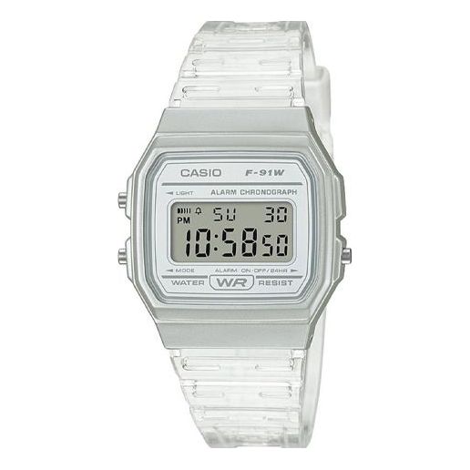 Часы CASIO Couple Quartz Waterproof Sports Unisex Mens White Digital, белый