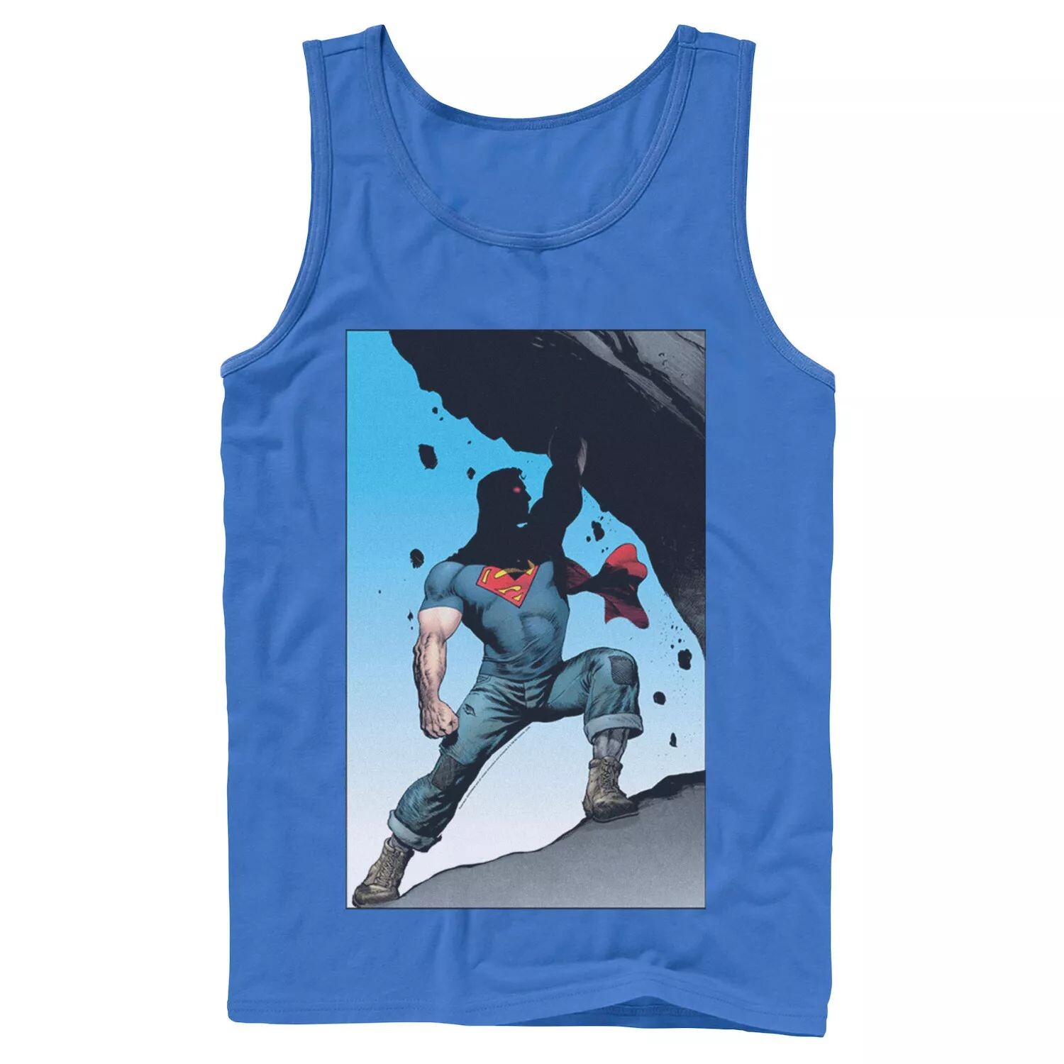 

Мужской постер с комиксами DC Superman Power Lift, майка с комиксами DC Comics