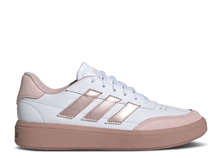

Кроссовки adidas CourtBlock J, цвет White Sandy Pink