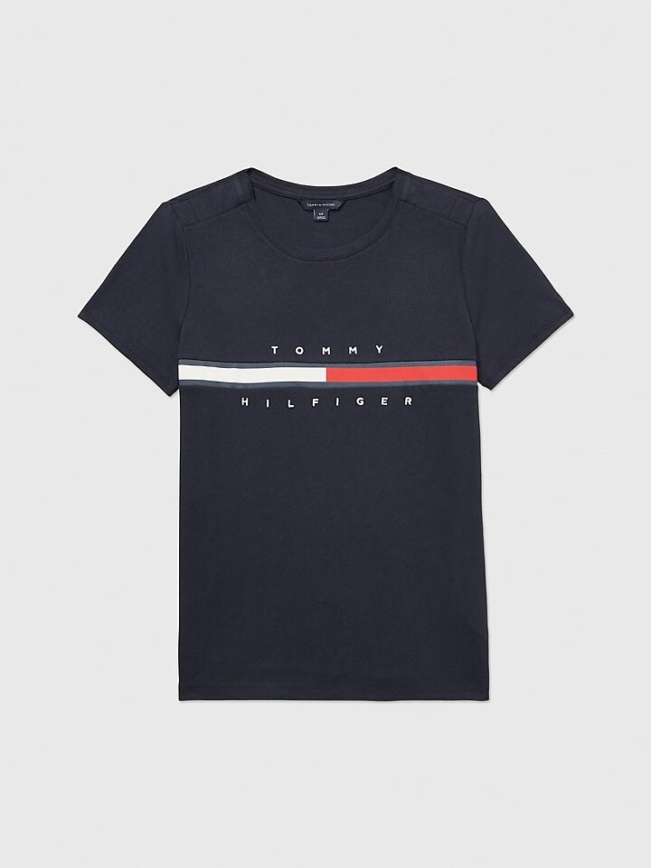 

Фирменная полосатая футболка Tommy Adaptive