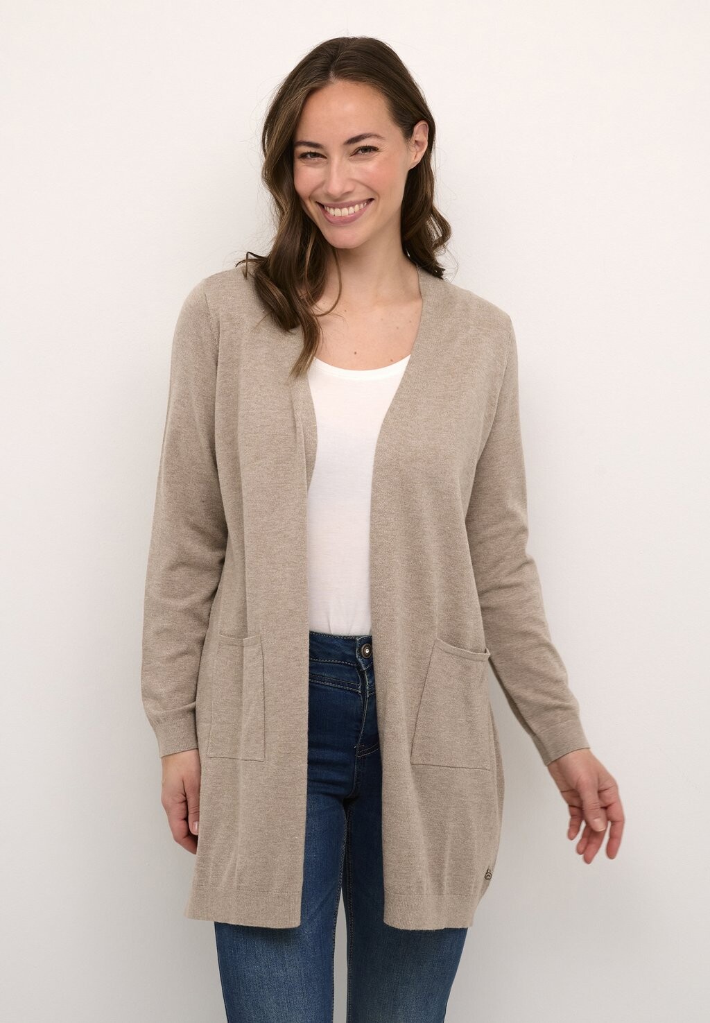 

Кардиган Cream CRDELA LONG, цвет mountain trail melange