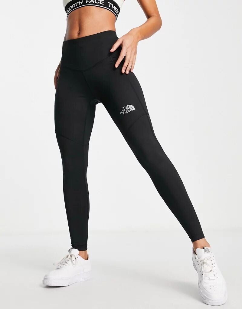 

Черные беговые леггинсы The North Face