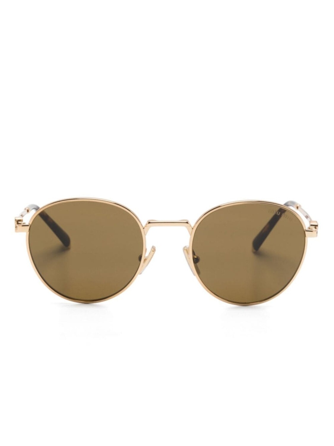 

Солнцезащитные очки Miu Miu Eyewear Regard, золотой