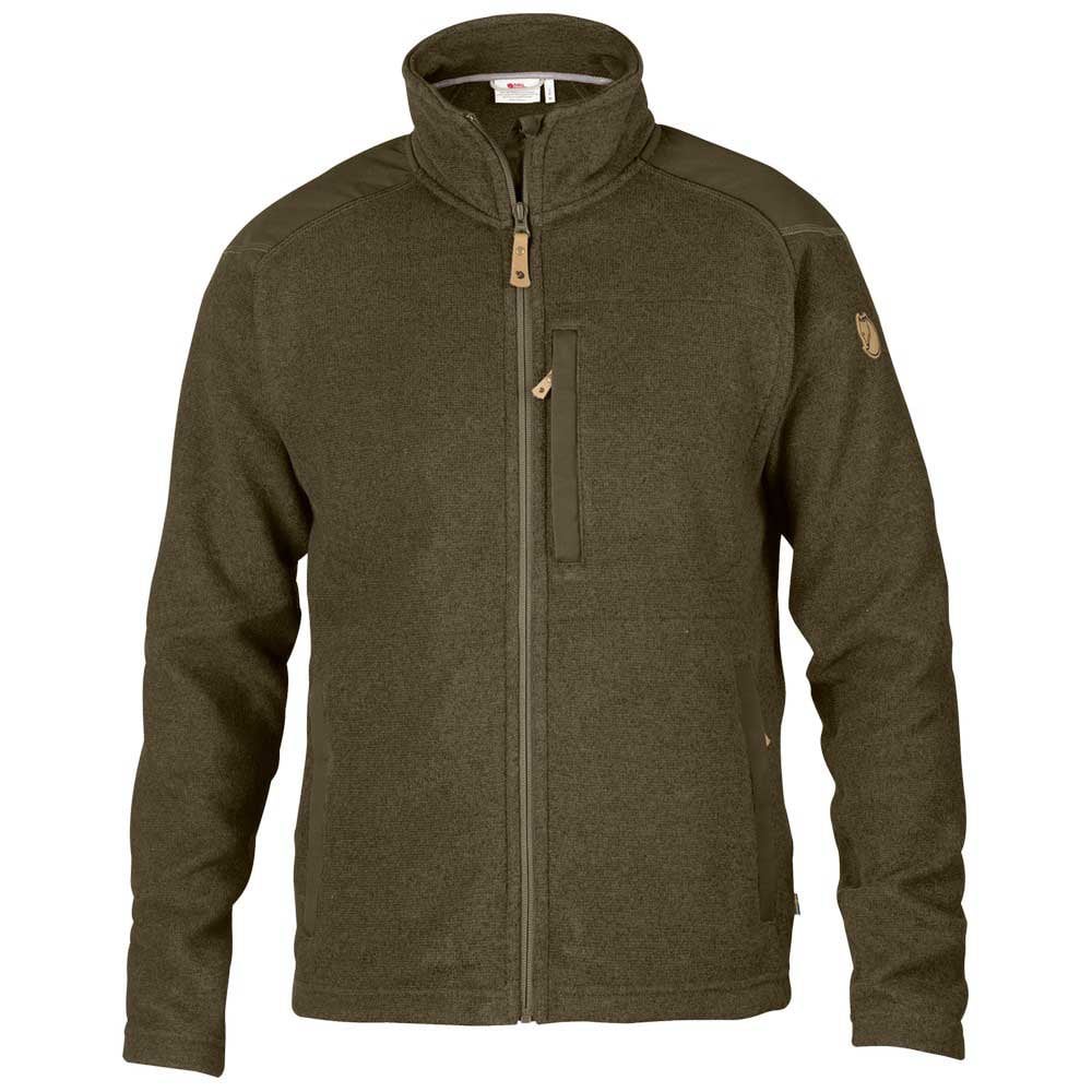 

Толстовка Fjällräven Buck Full Zip, зеленый