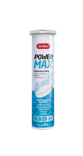 

Dr.Max, Powermax, 20 шипучих таблеток