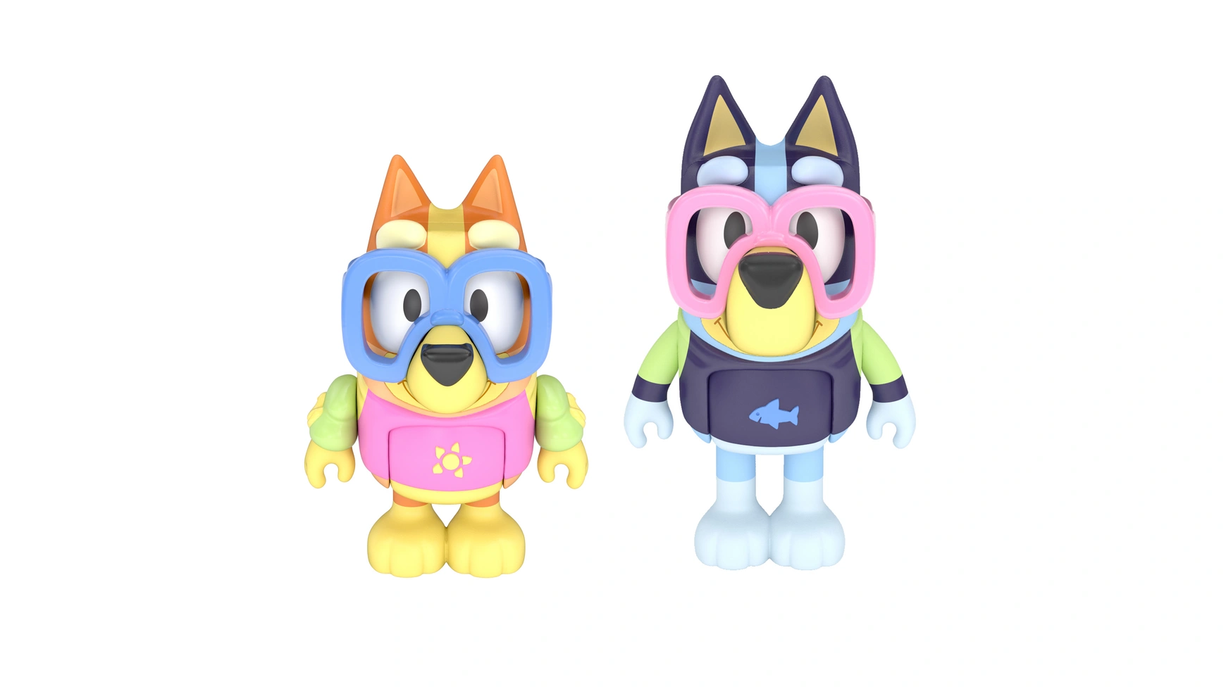 

Bluey: фигурки, 2 шт. в упаковке (выбор случайный), 1 шт., в ассортименте