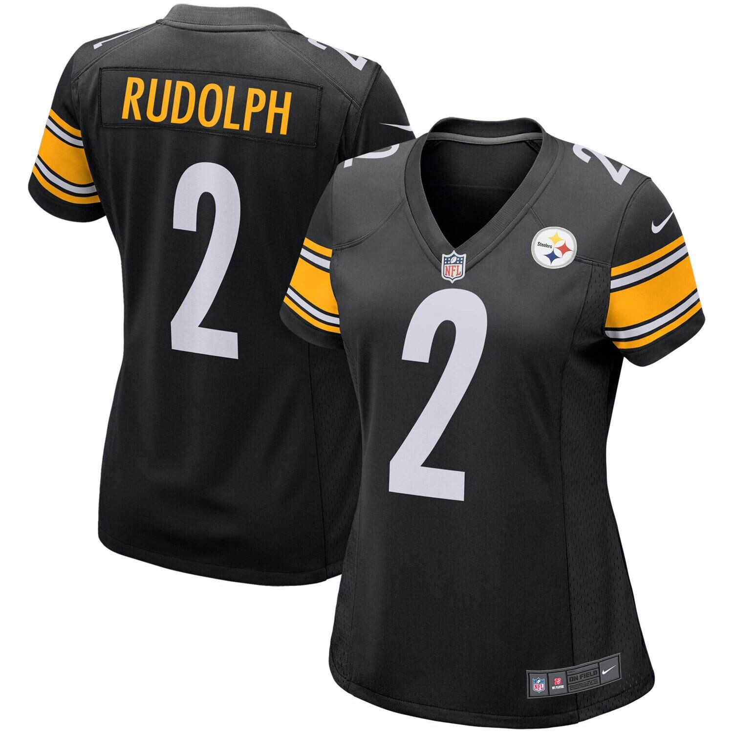 

Женское джерси Nike Mason Rudolph Black Pittsburgh Steelers Game Player Nike