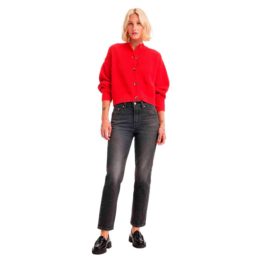 джинсы levi´s 501 зеленый Джинсы Levi´s 501 Crop, красный
