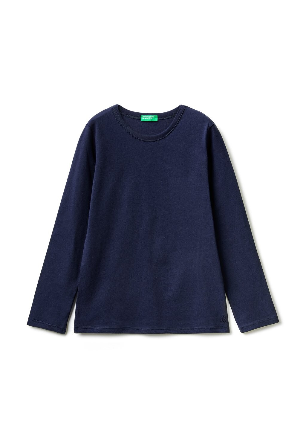 

Футболка с длинным рукавом United Colors of Benetton, синяя