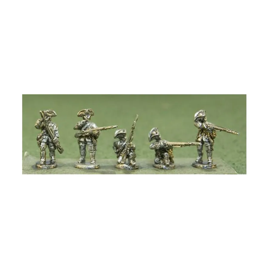 

Британская линия – Перестрелка, Drums on the Mohawk Miniatures - French & Indian War - Assorted (15mm)